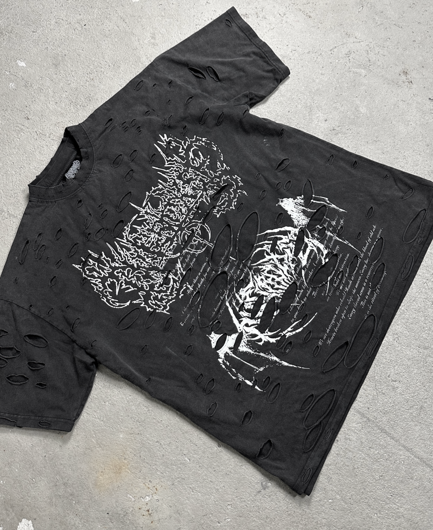 1of1 double layer OVERDXSE SIEGEL SHIRT Size L