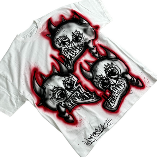 1of1 OVERDXSE AIRBRUSH SHIRT Size XL