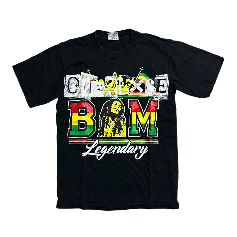 1of1 upcycled OVERDXSE / BOB MARLEY SHIRT size M