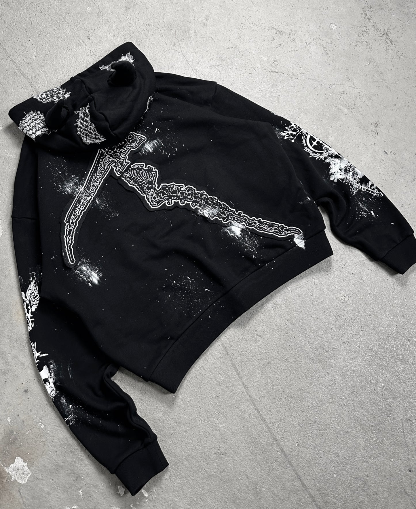 1of1 OVERDXSE CASTLE HOODIE size XXL