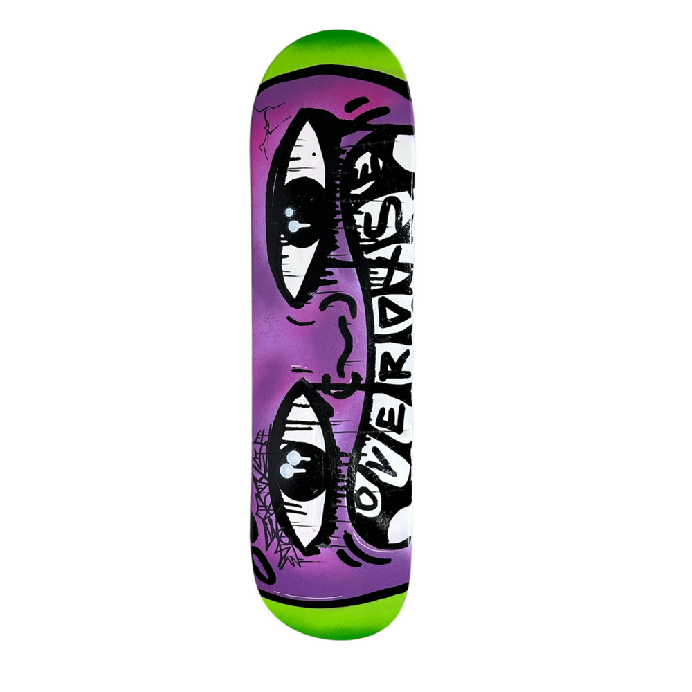 1of1 „FACE YOUR FEAR“ SKATE DECK