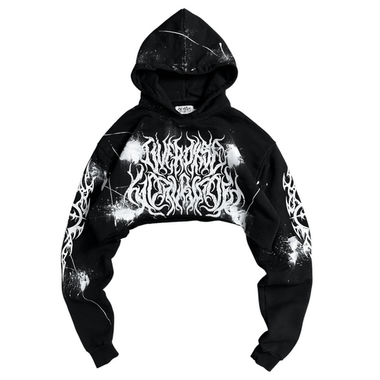 1of1 cropped OVERDXSE HOODIE size M