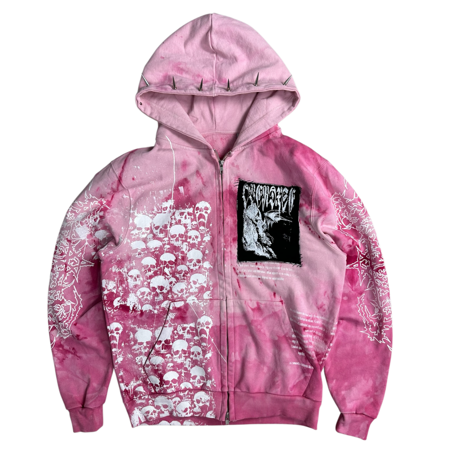 1of1 spiked OVERDXSE ZIPPER size M
