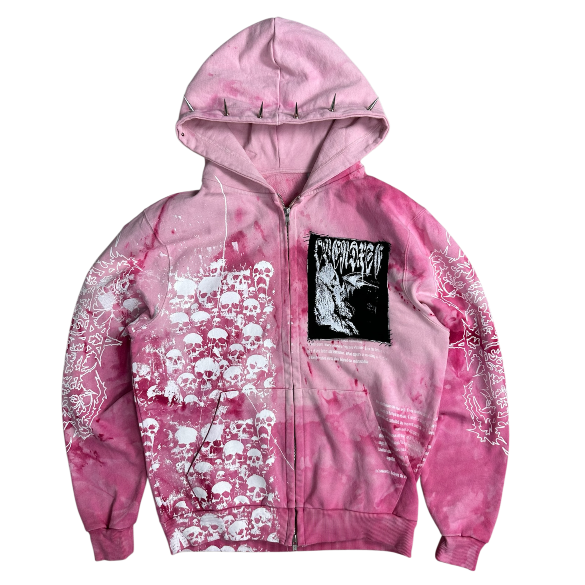 1of1 spiked OVERDXSE ZIPPER size M