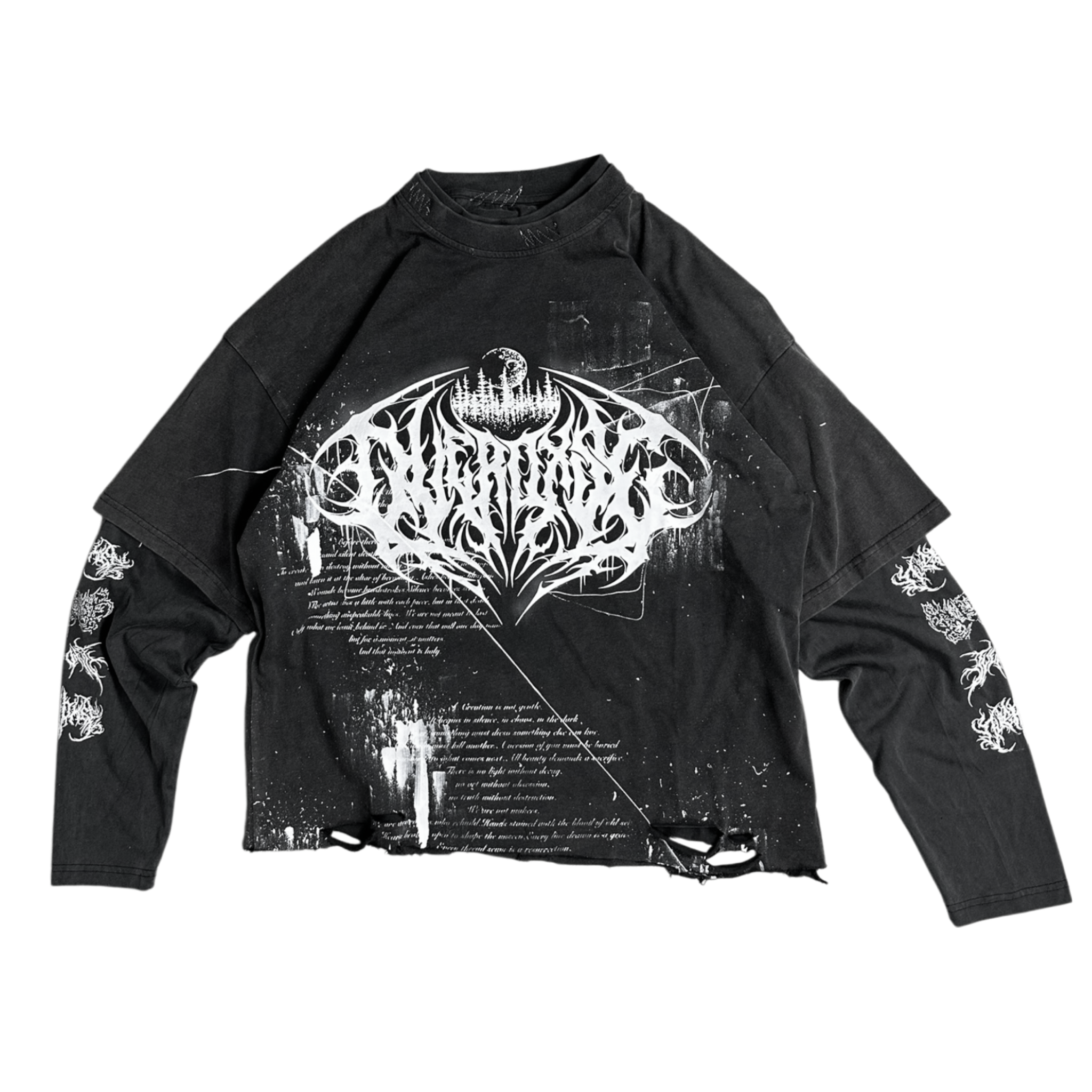 1of1 double layer OVERDXSE LONGSLEEVE size S