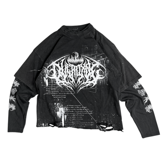 1of1 double layer OVERDXSE LONGSLEEVE size S