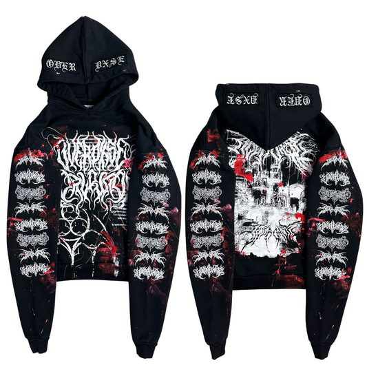 1of1 BLOODY OVERDXSE HOODIE size M