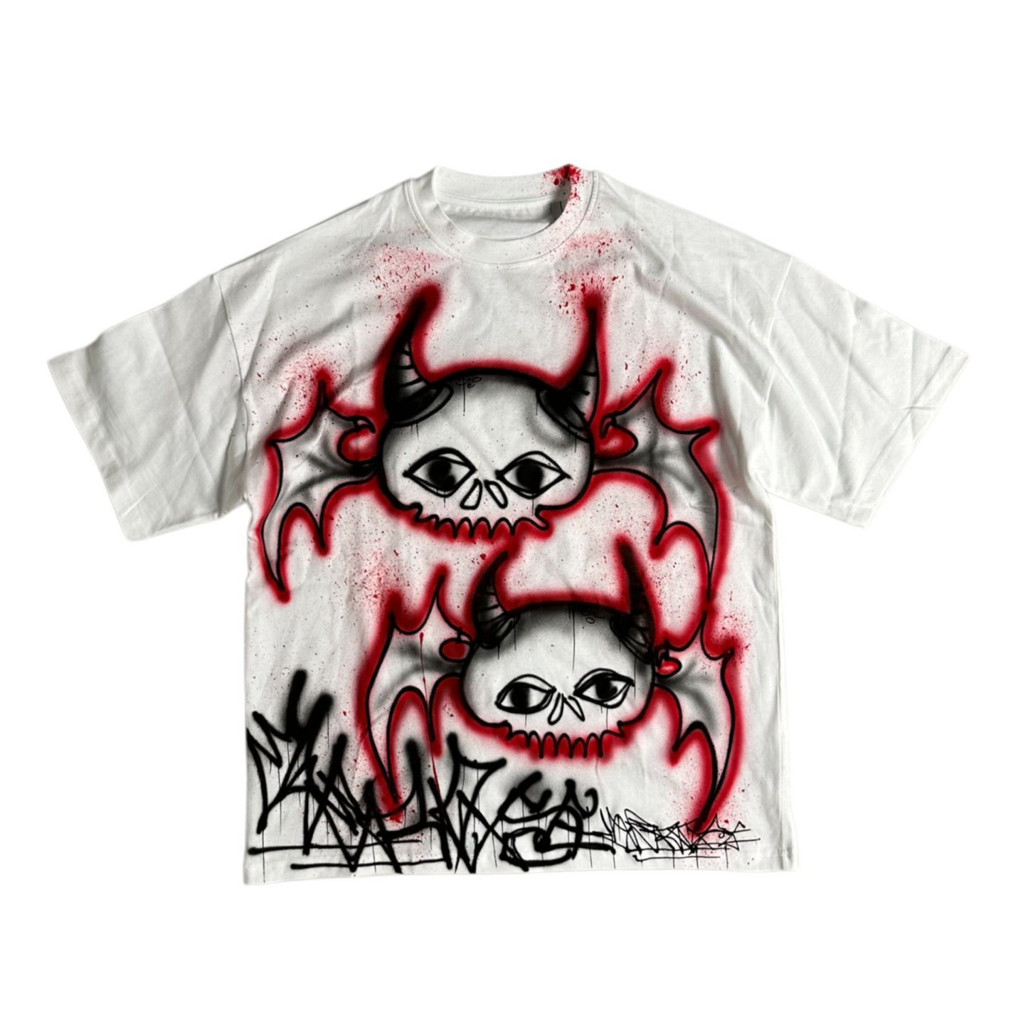 1of1 OVERDXSE AIRBRUSH TEE Size S