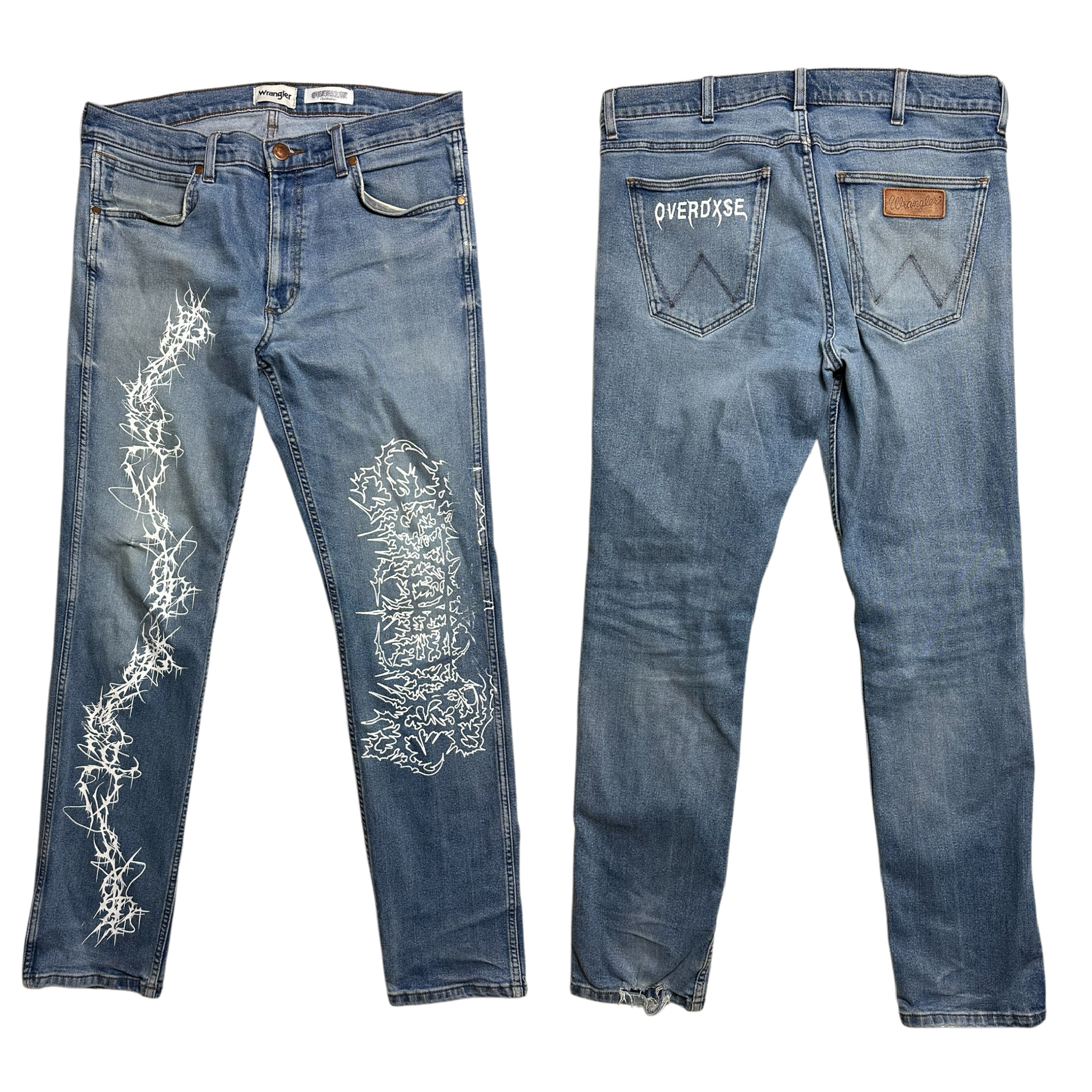 1of1 upcycled OVERDXSE / WRANGLER DENIM W33 / L34