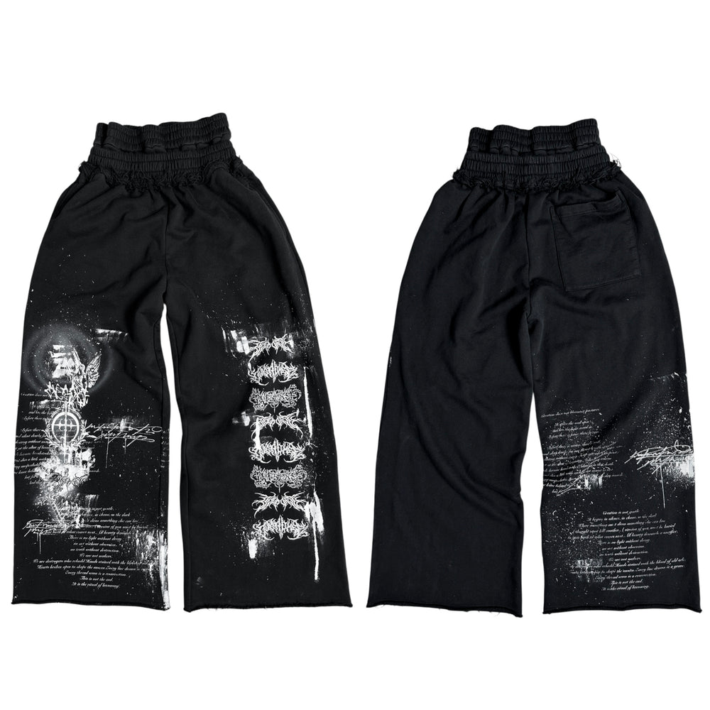 1of1 double waist OVERDXSE SWEATPANTS size S