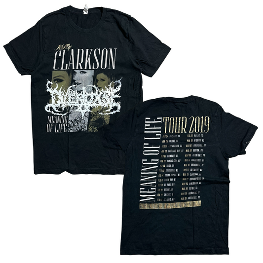 1of1 upcycled OVERDXSE / KELLY CLARKSON SHIRT size L