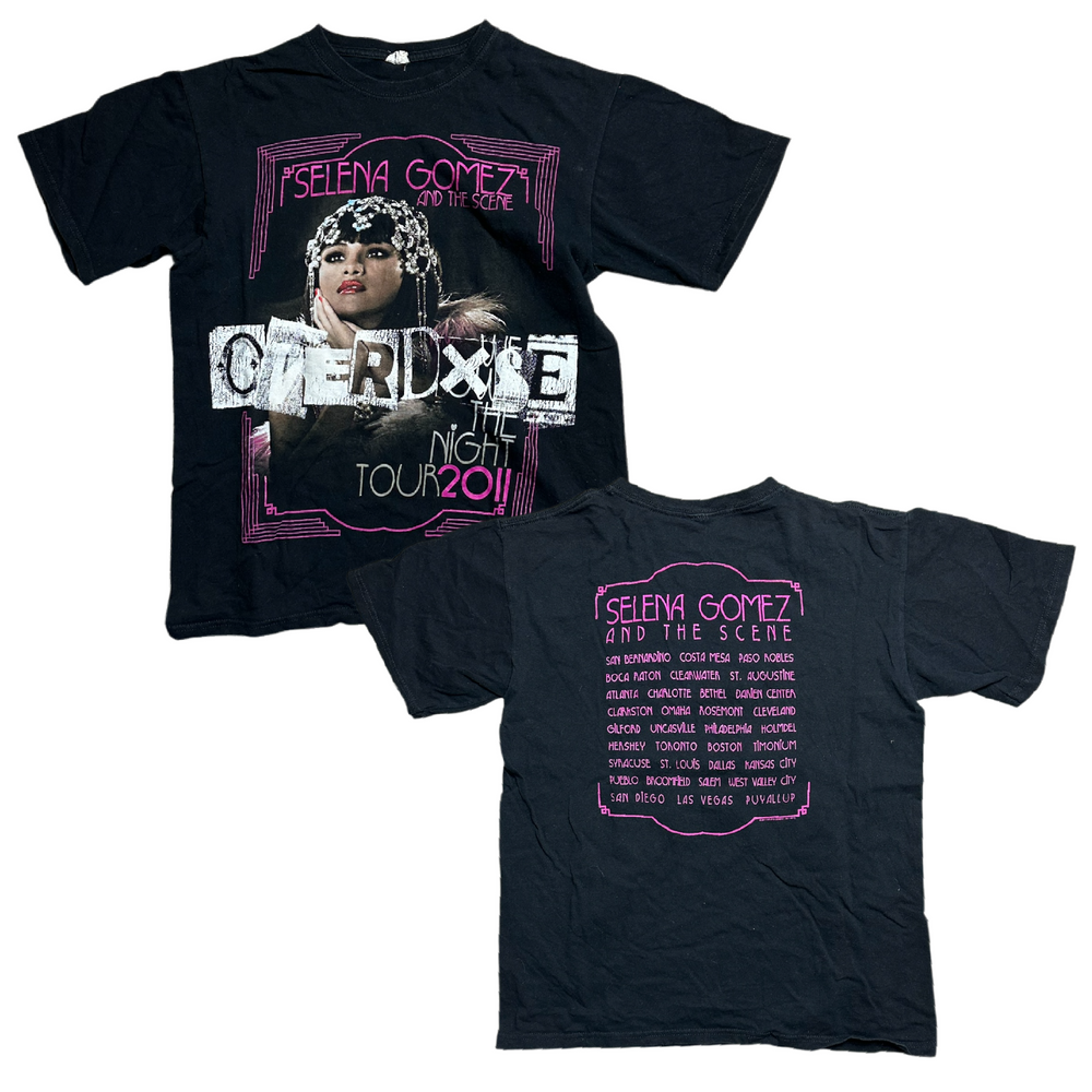 1of1 upcylced OVERDXSE / SELENA GOMEZ SHIRT size M