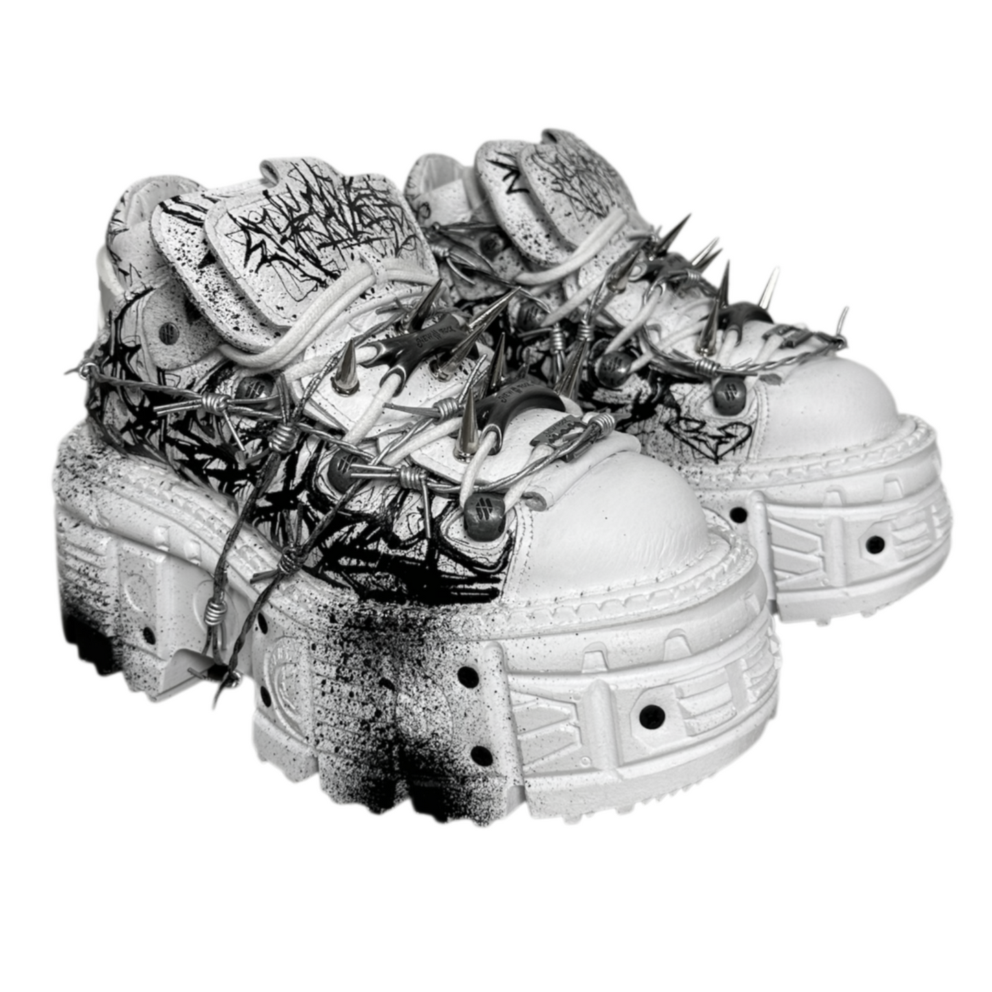 1of1 OVERDXSE SPIKE STOMPER NEW ROCKS EU40