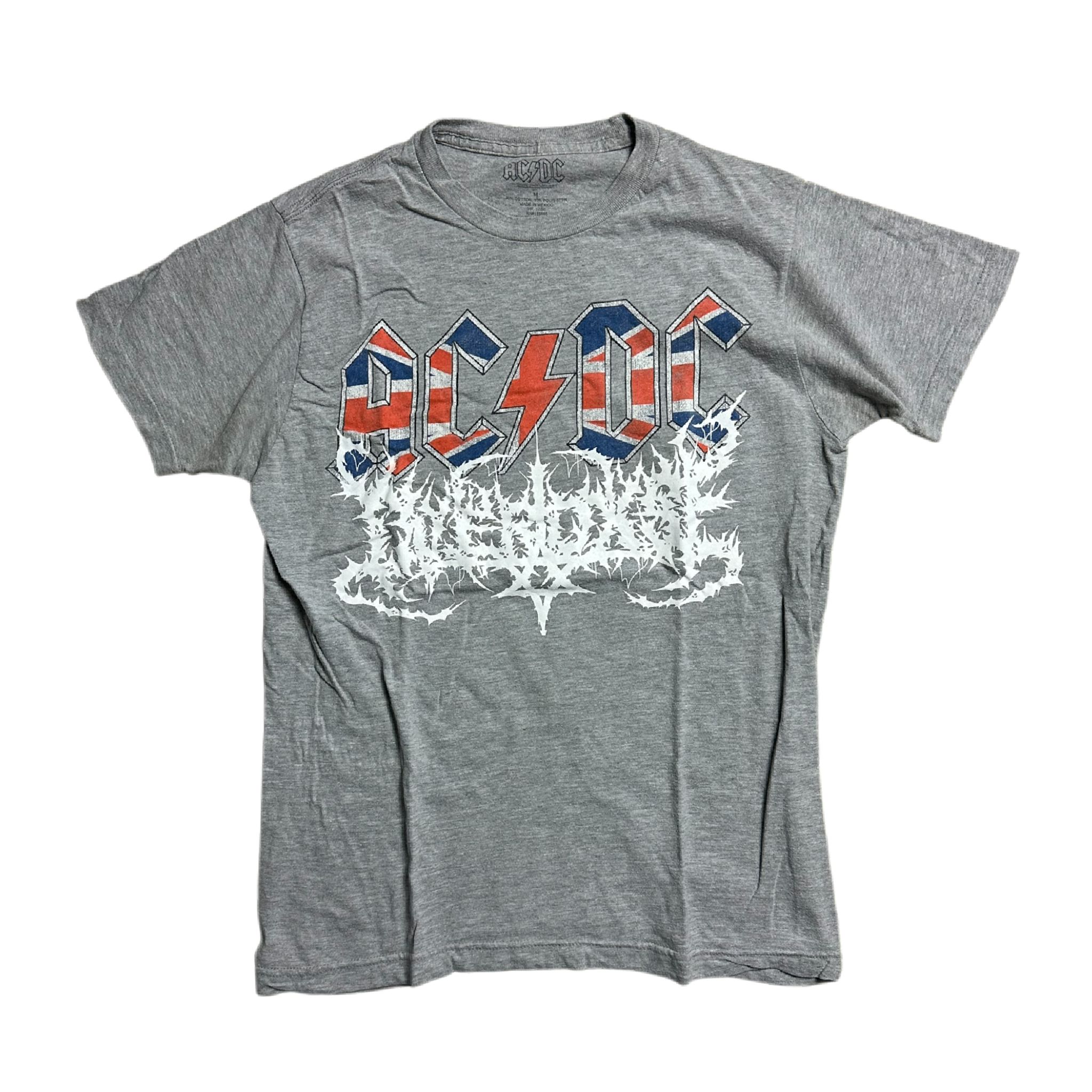 1of1 upcycled OVERDXSE / AC/DC SHIRT size M