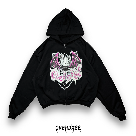 OVERDXSE DEMON KITTY ZIPPER all sizes