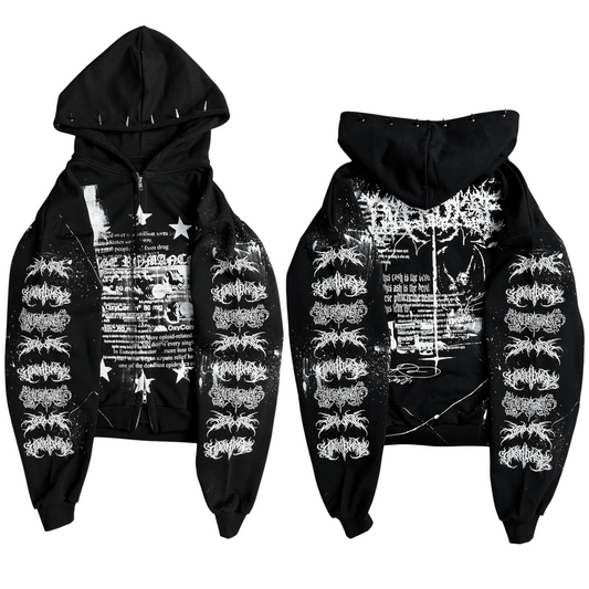 1of1 spiked OVERDXSE ZIPPER size S