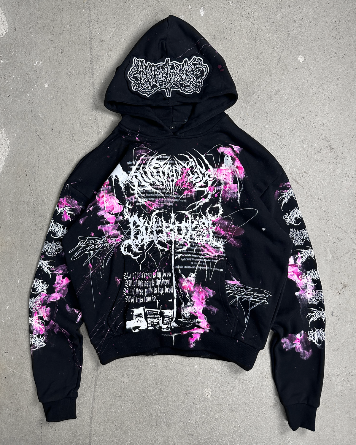 1of1 OVERDXSE MAGNOLIA HOODIE size M
