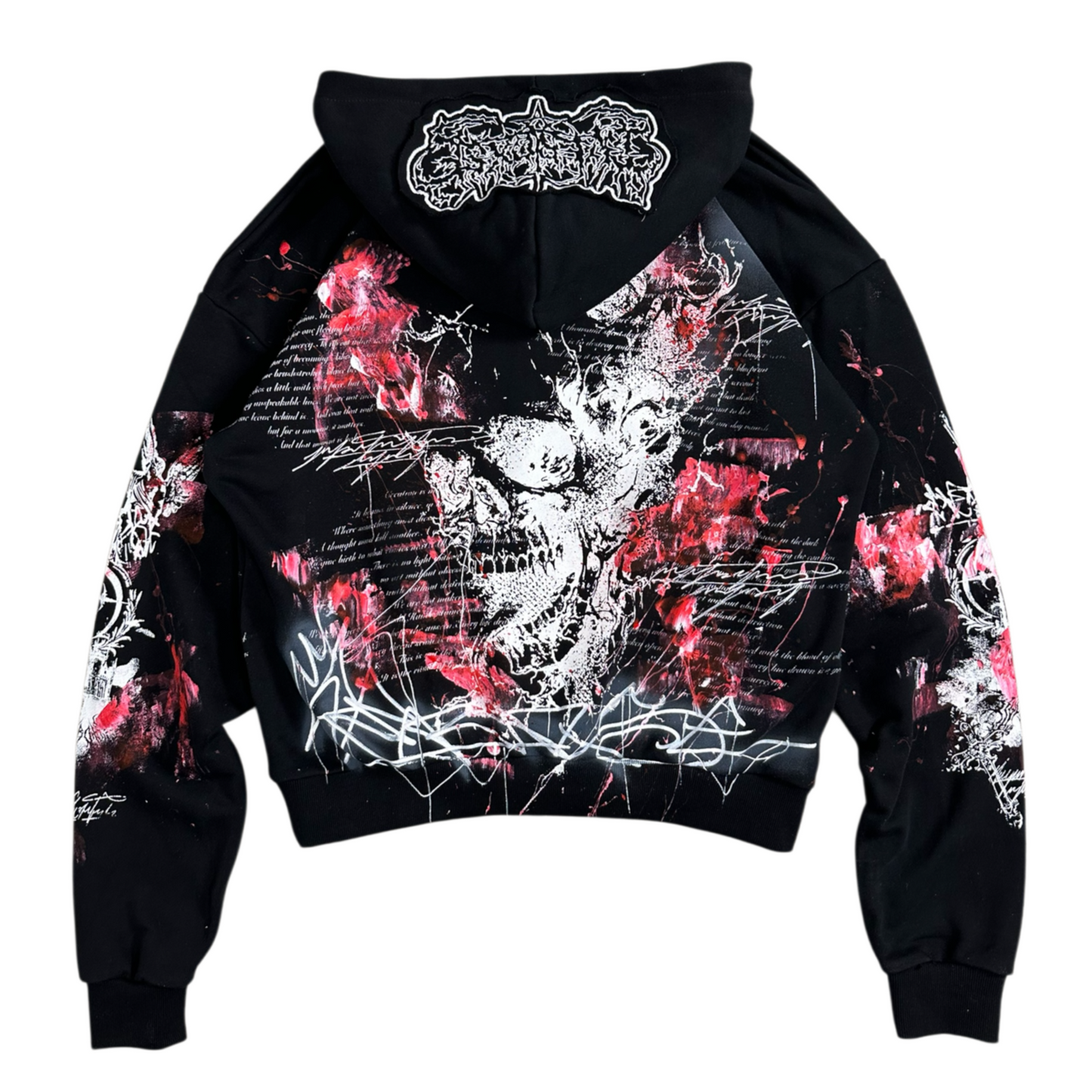 1of1 BLOODY OVERDXSE HOODIE size M