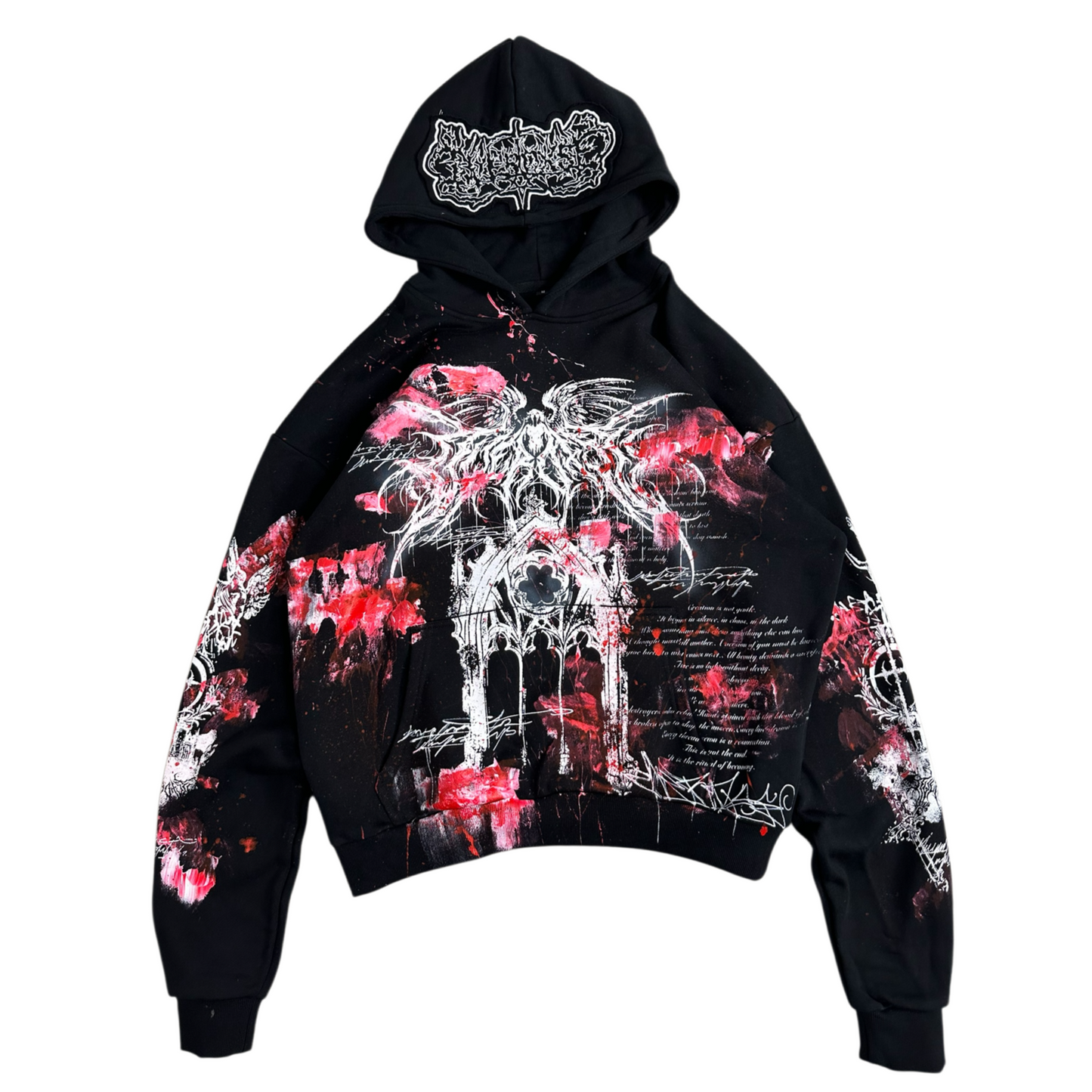 1of1 BLOODY OVERDXSE HOODIE size M