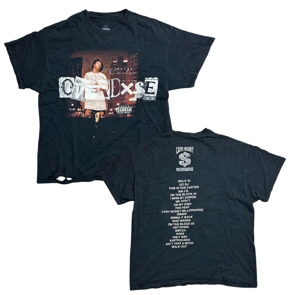 1of1 upcylced OVERDXSE / LIL WAYNE SHIRT size XL