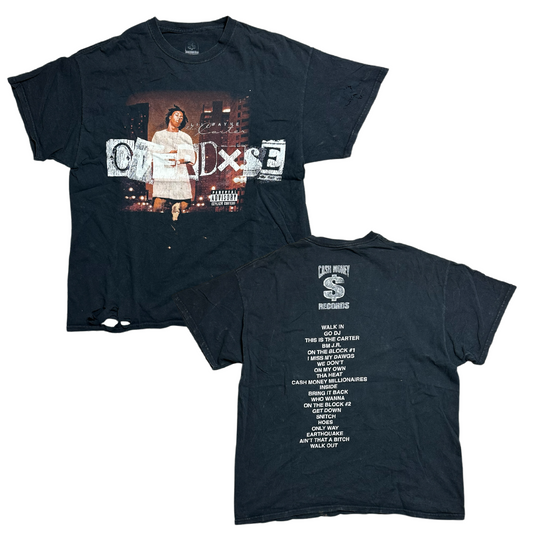 1of1 upcylced OVERDXSE / LIL WAYNE SHIRT size XL