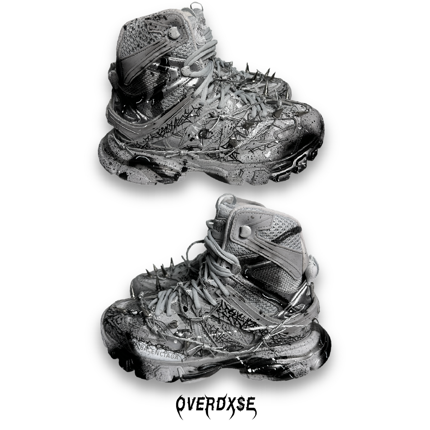 1of1 OVERDXSE / BALENCIAGA APOCALYPTIC TRACK RUNNER EU40/US7
