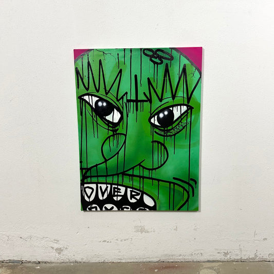 1of1 „FACE YOUR FEAR“ original canvas 60x80cm