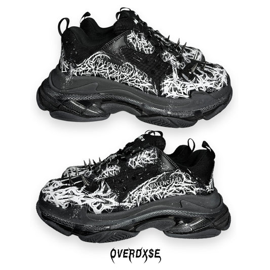 1of1 OVERDXSE / BALENCIAGA TRIPLE S sneaker EU44