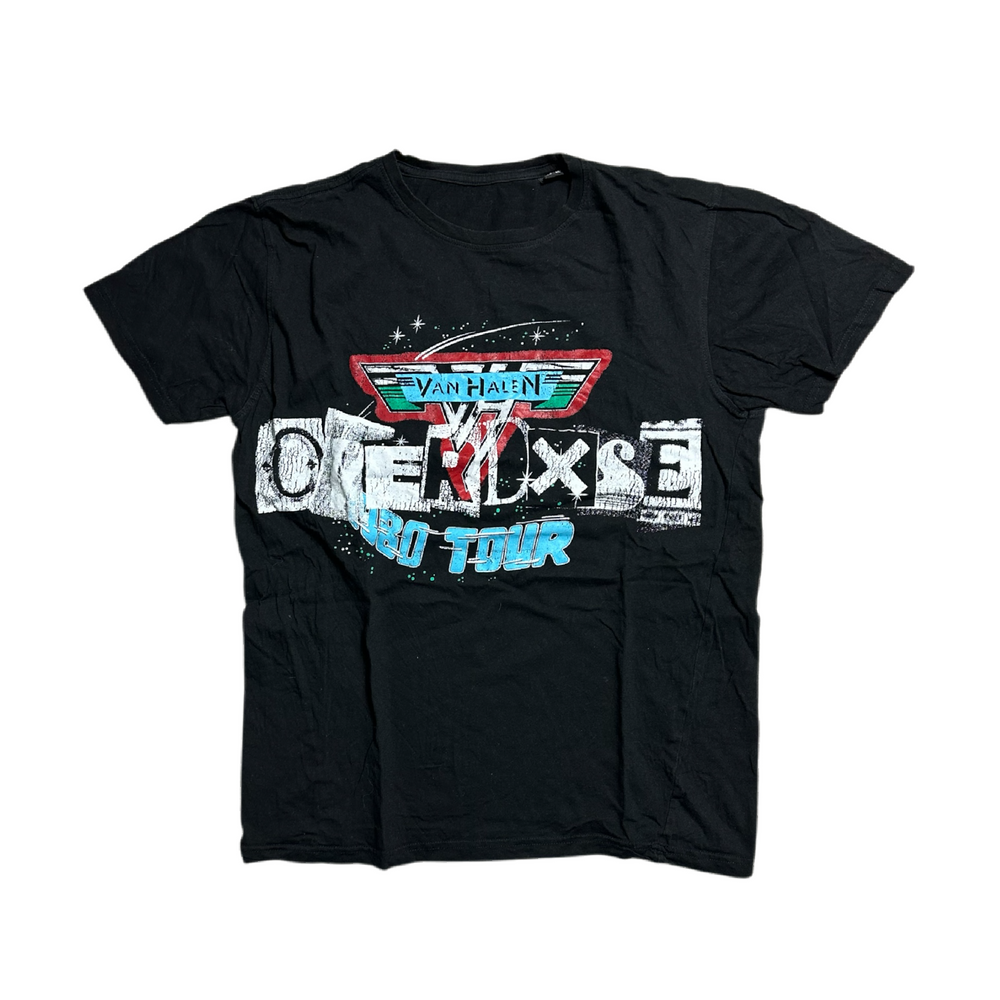 1of1 upcycled OVERDXSE / VAN HALEN SHIRT size M