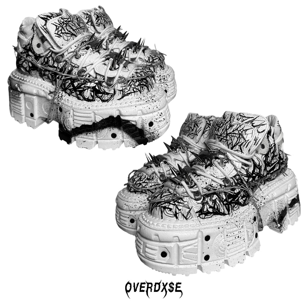 1of1 OVERDXSE x NEW ROCK SPIKE STOMPERS EU39