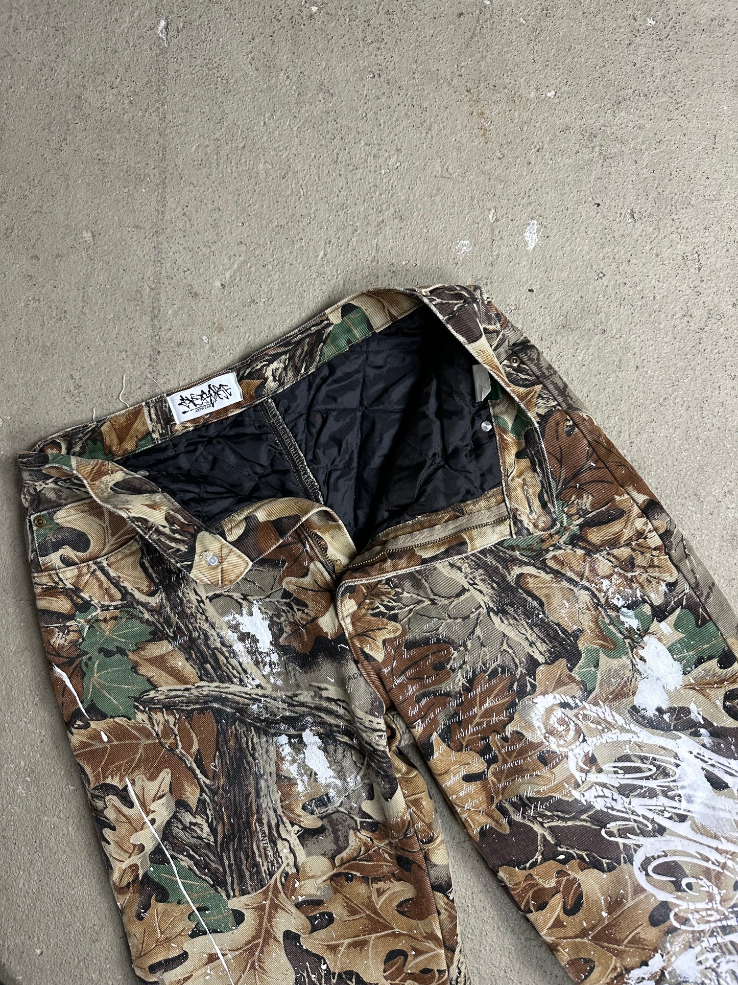 1of1 OVERDXSE REAL TREE PANTS size 104x40cm