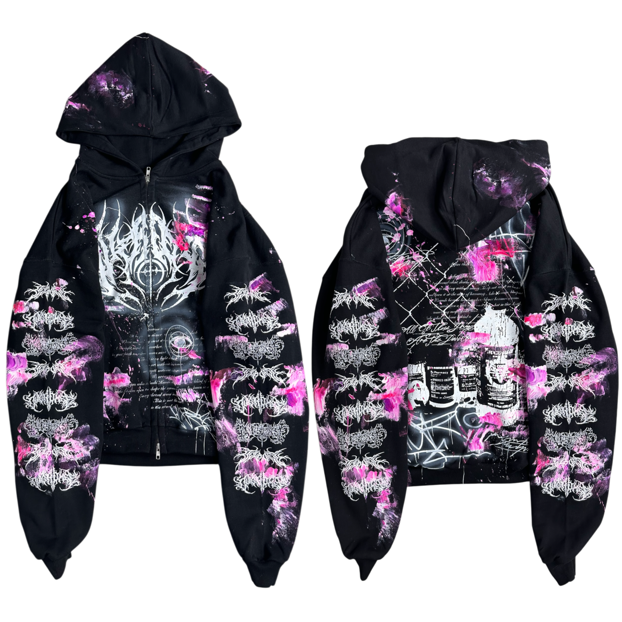 1of1 OVERDXSE MAGNOLIA ZIPPER size L