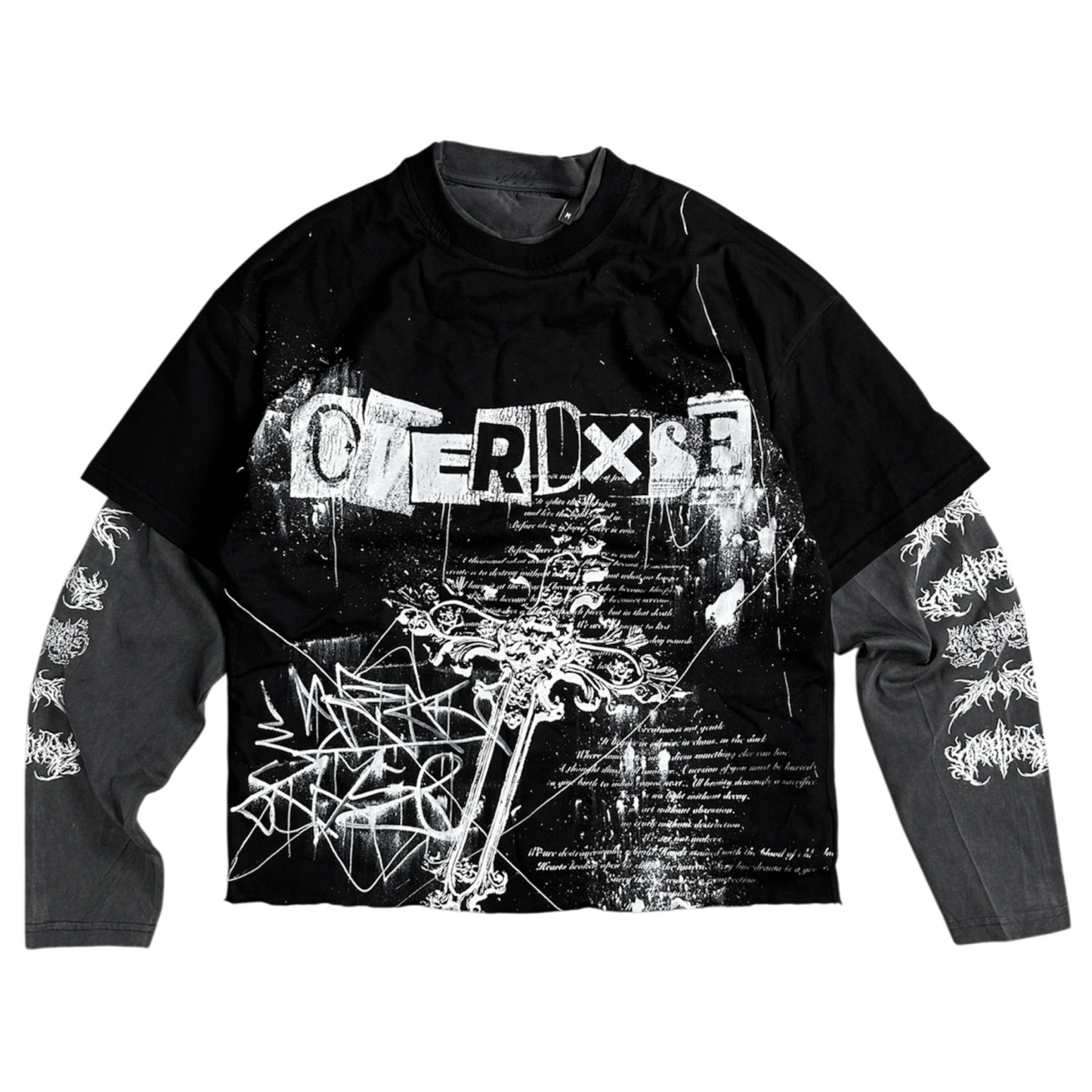 1of1 double layer OVERDXSE LONGSLEEVE size M