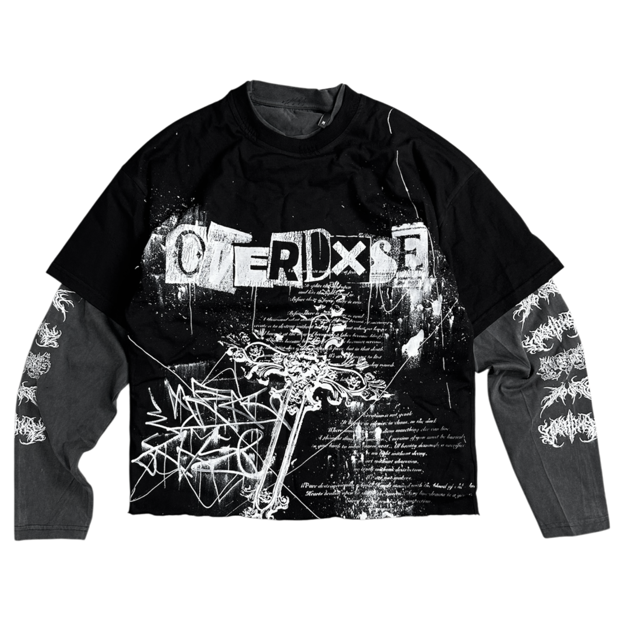 1of1 double layer OVERDXSE LONGSLEEVE size M
