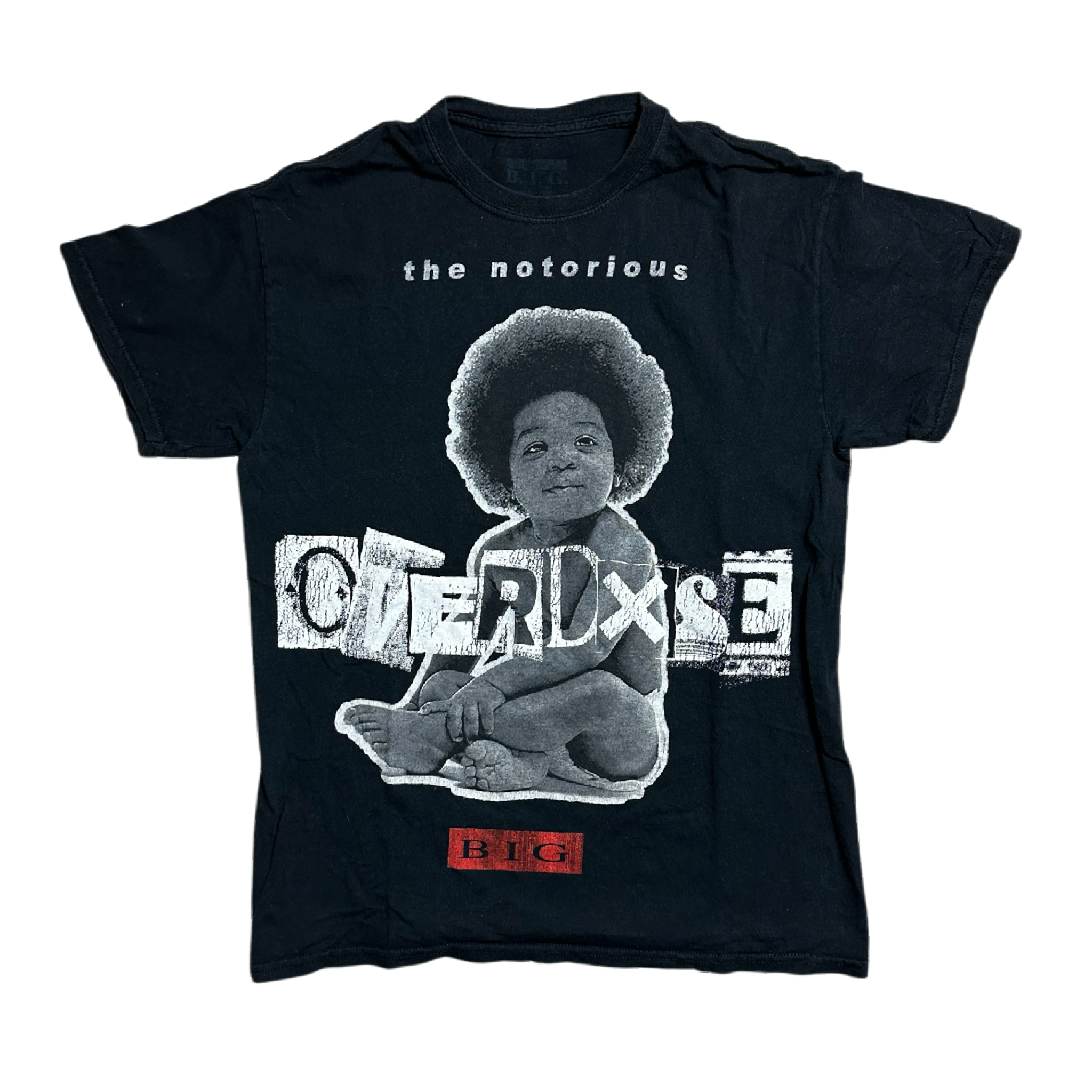 1of1 upcycled OVERDXSE / NOTORIOUS BIG SHIRT size M
