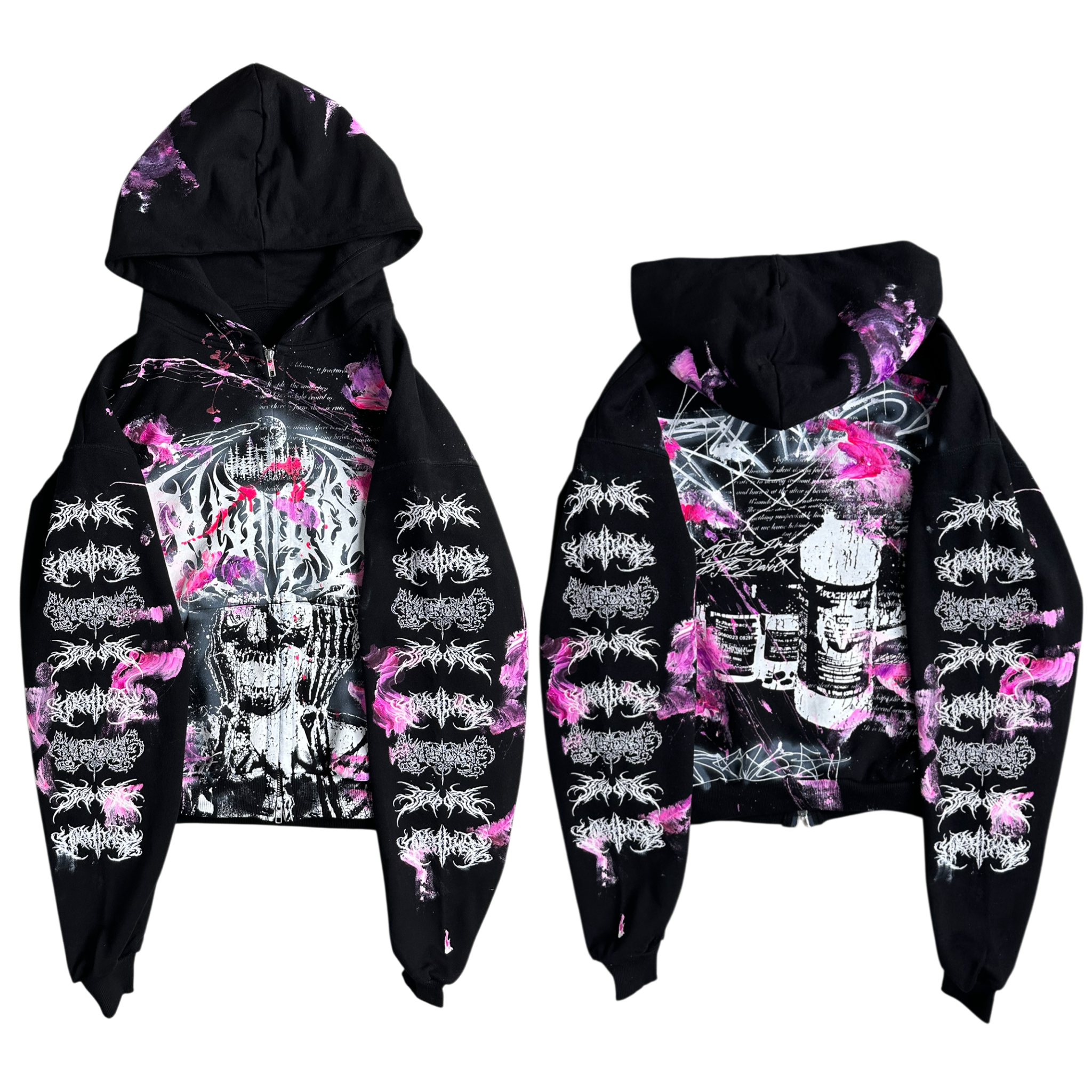 1of1 OVERDXSE MAGNOLIA ZIPPER size S