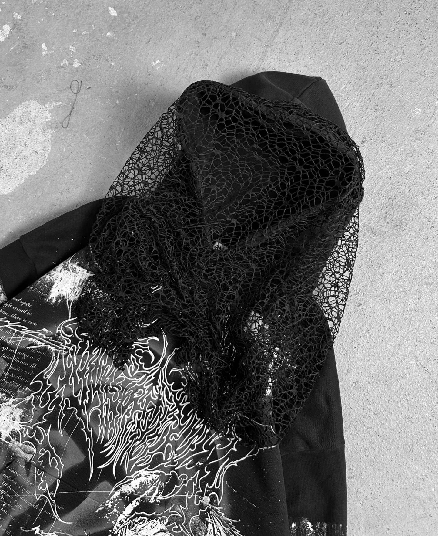 1of1 OVERDXSE HOLLOW HOODIE size XXL