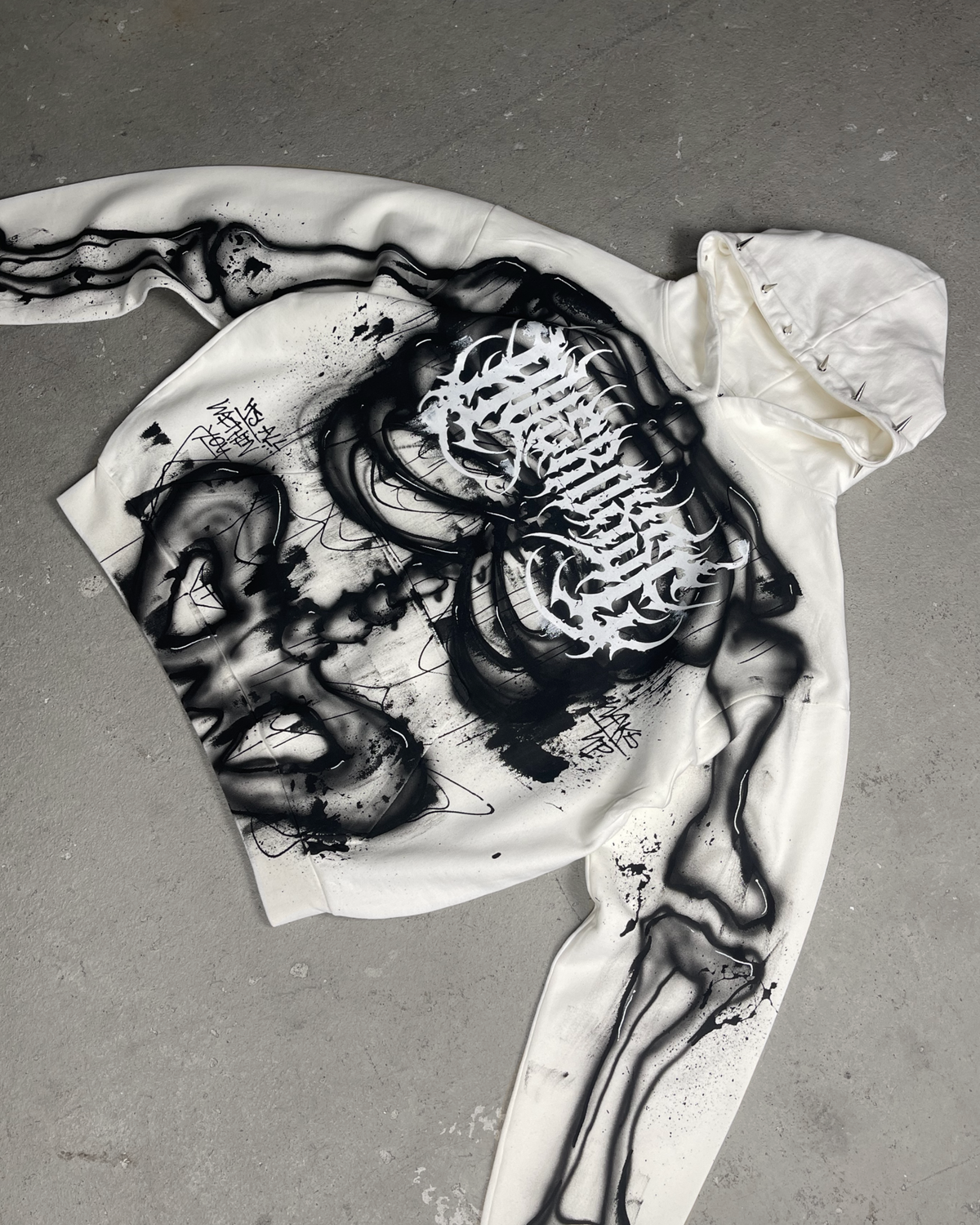 1of1 OVERDXSE CORPSE HOODIE size XL