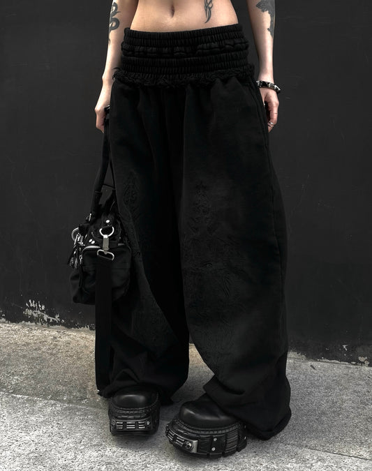 double waist OVERDXSE „VISIONBLADE„ SWEATPANTS all sizes