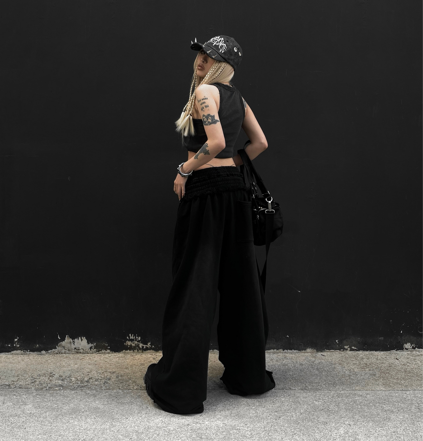 double waist OVERDXSE „VISIONBLADE„ SWEATPANTS all sizes