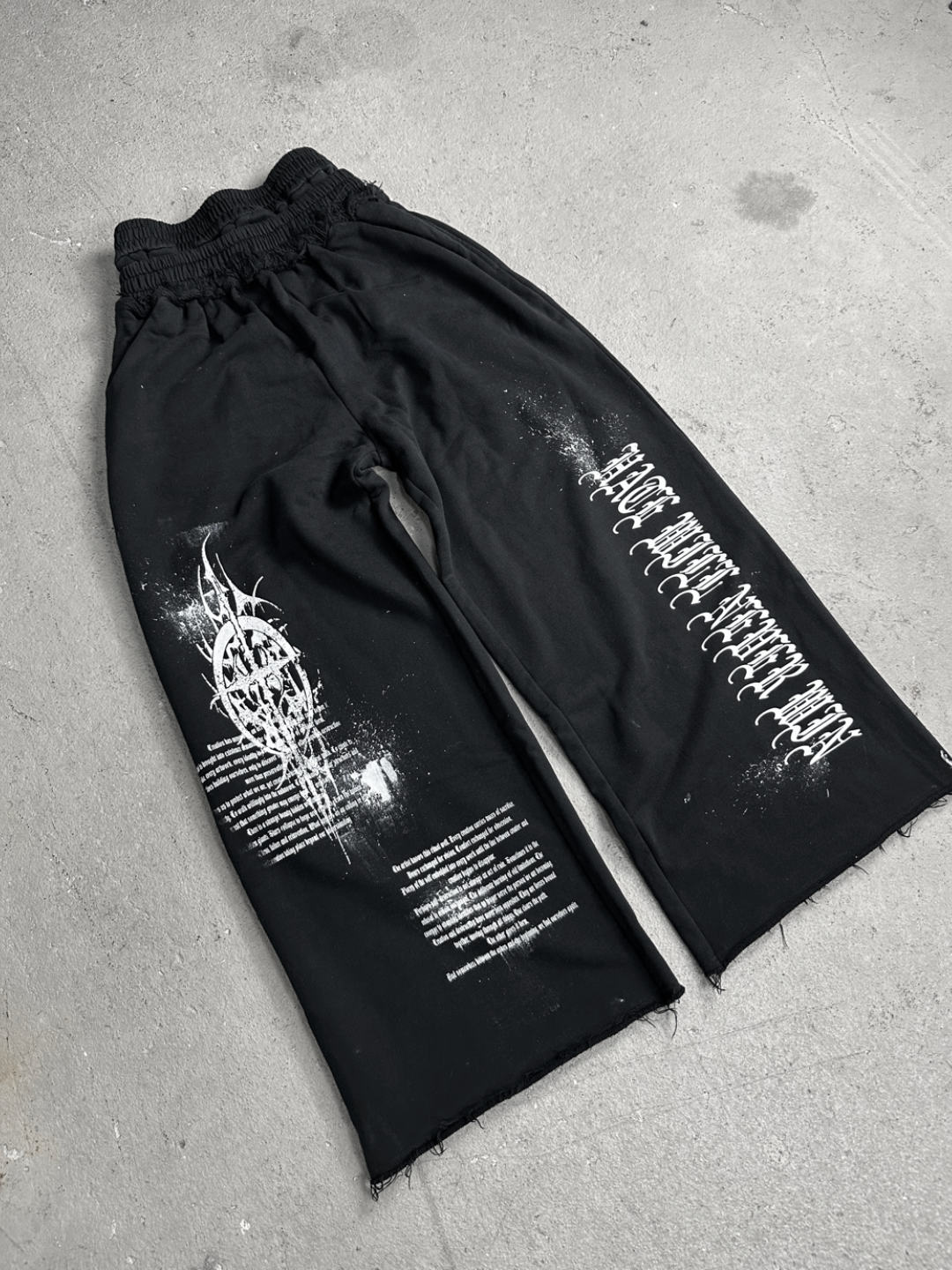 1of1 double waist OVERDXSE SWEATPANTS size M