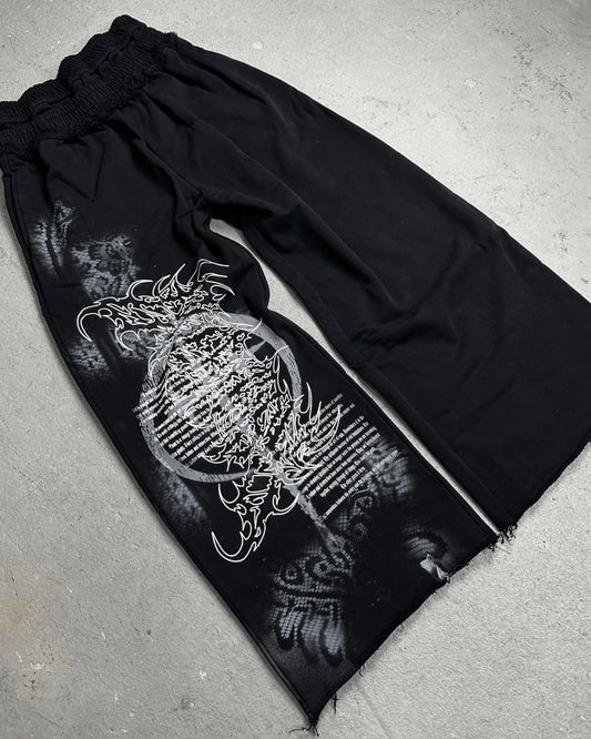 1of1 double waist OVERDXSE SWEATPANTS size M