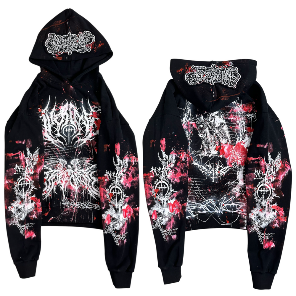 1of1 BLOODY OVERDXSE HOODIE size L