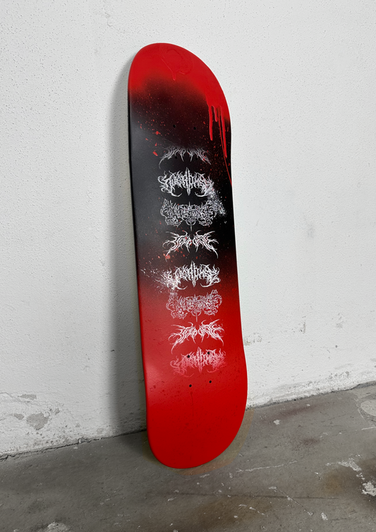 1of1 OVERDXSE SKATE DECK