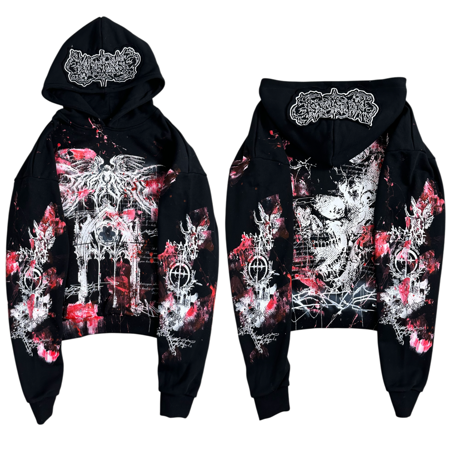 1of1 BLOODY OVERDXSE HOODIE size M