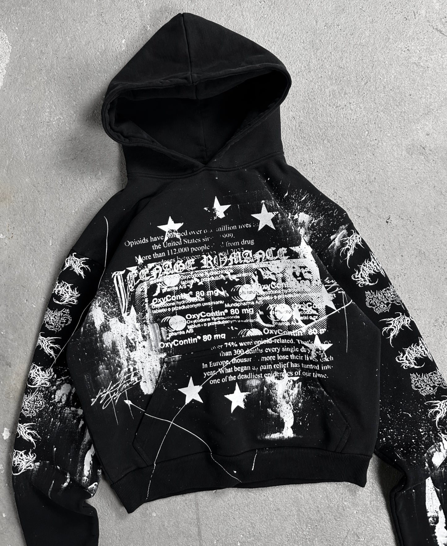 1of1 OVERDXSE „80mg“ HOODIE size S