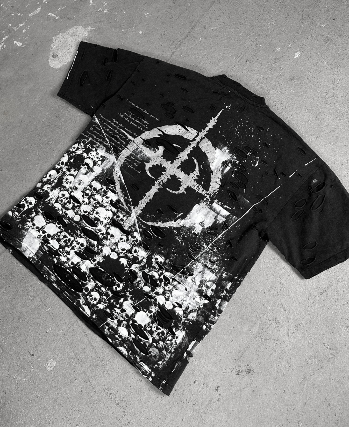 1of1 double layer OVERDXSE SHIRT size L