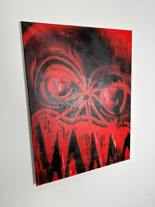 „NOCTURNAL RAGE“ original canvas 60x80cm