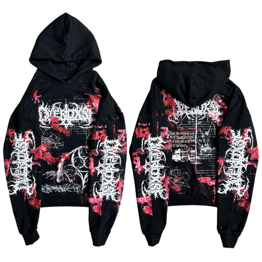 1of1 BLOODY OVERDXSE HOODIE size XL
