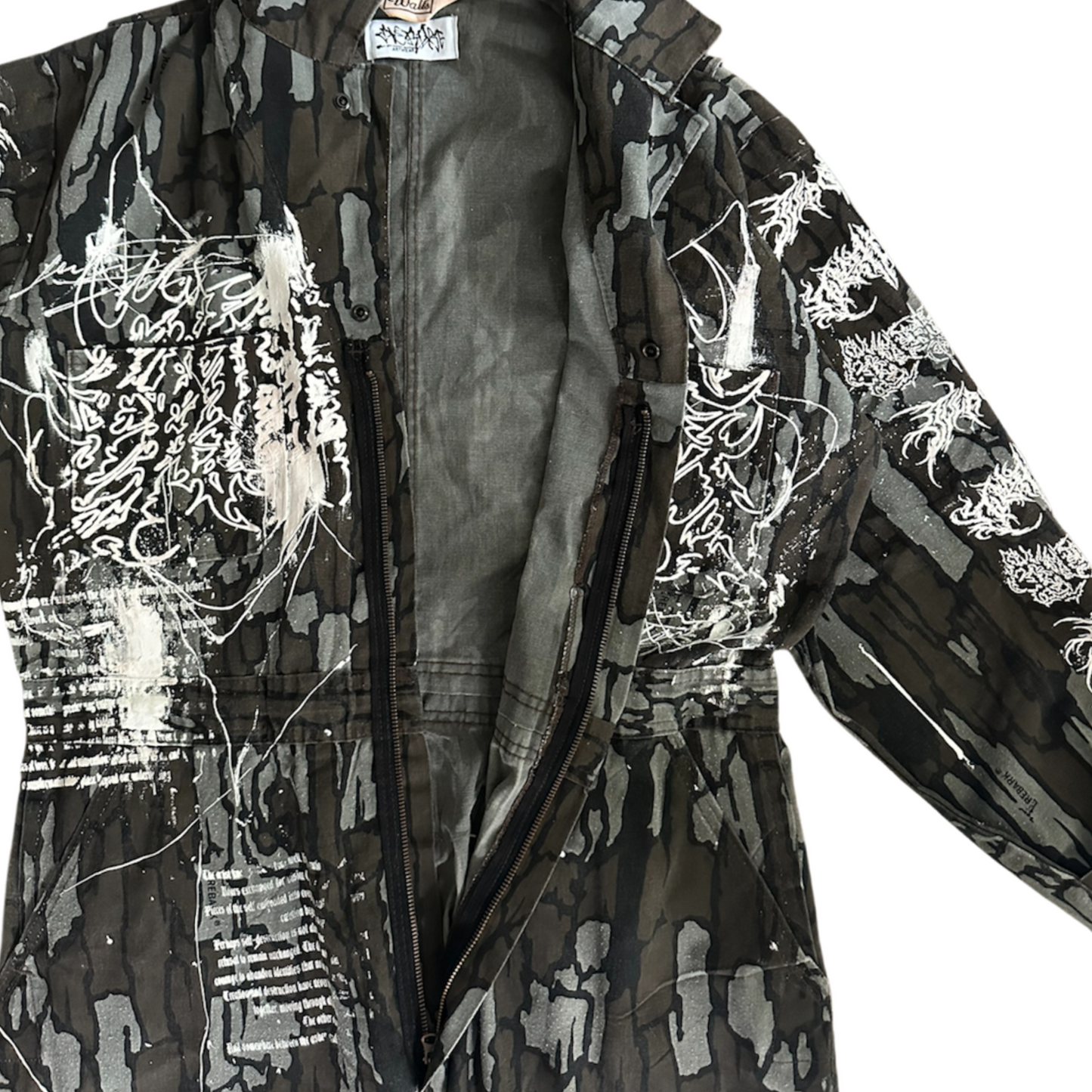 1of1 tree camo OVERDXSE OVERALL size M/L